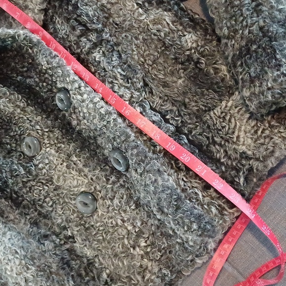 Persian Lamb vintage crop double breasted coat M Alaskan Furs - Picture 11 of 15